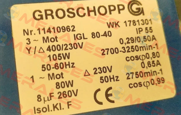 IGKU 80-40 Groschopp