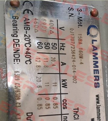 15BA 160M-4 Lammers