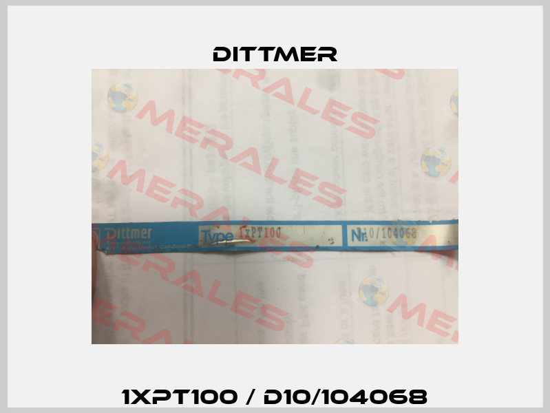 1xPT100 / D10/104068 Dittmer