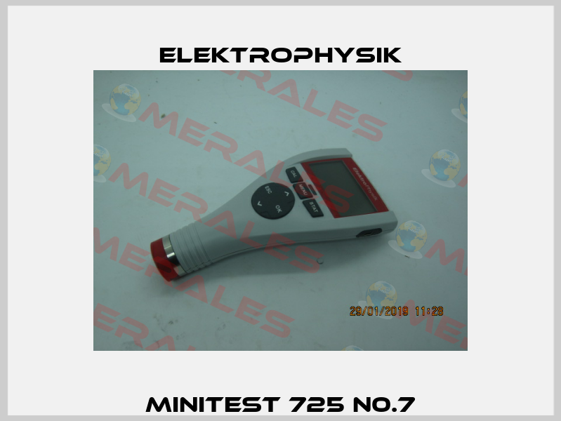 MiniTest 725 N0.7 ElektroPhysik