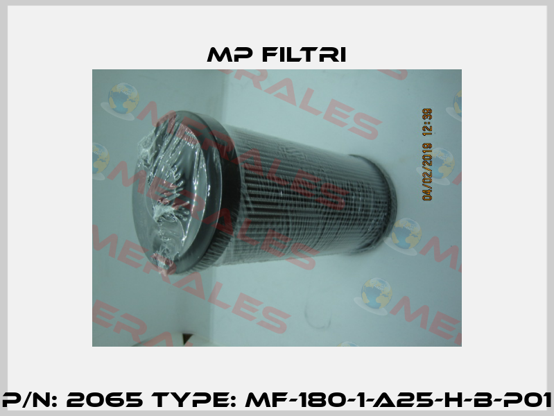P/N: 2065 Type: MF-180-1-A25-H-B-P01 MP Filtri