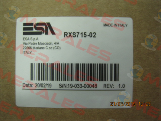 RXS715-02 Esa