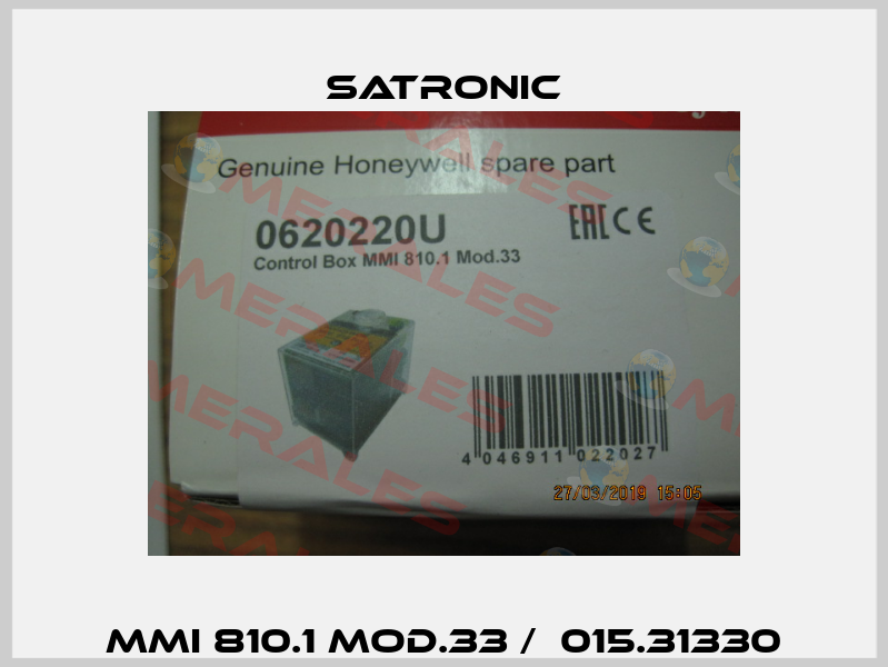 MMI 810.1 Mod.33 /  015.31330 Satronic