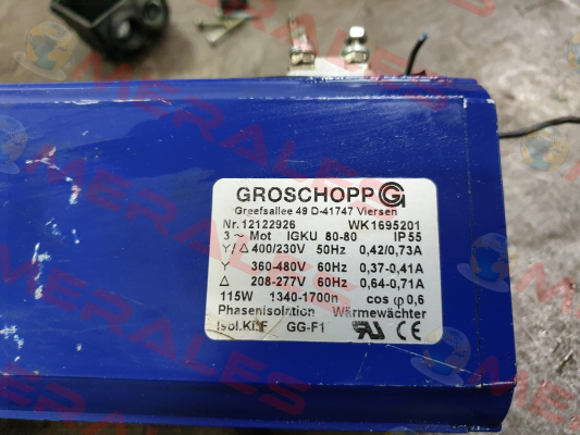 IGKU 80-80 (IP65) Groschopp