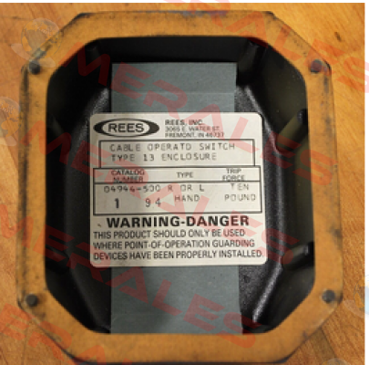 Type: 13L    04944-500 R Rees