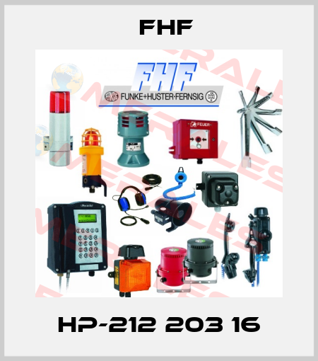 HP-212 203 16 FHF