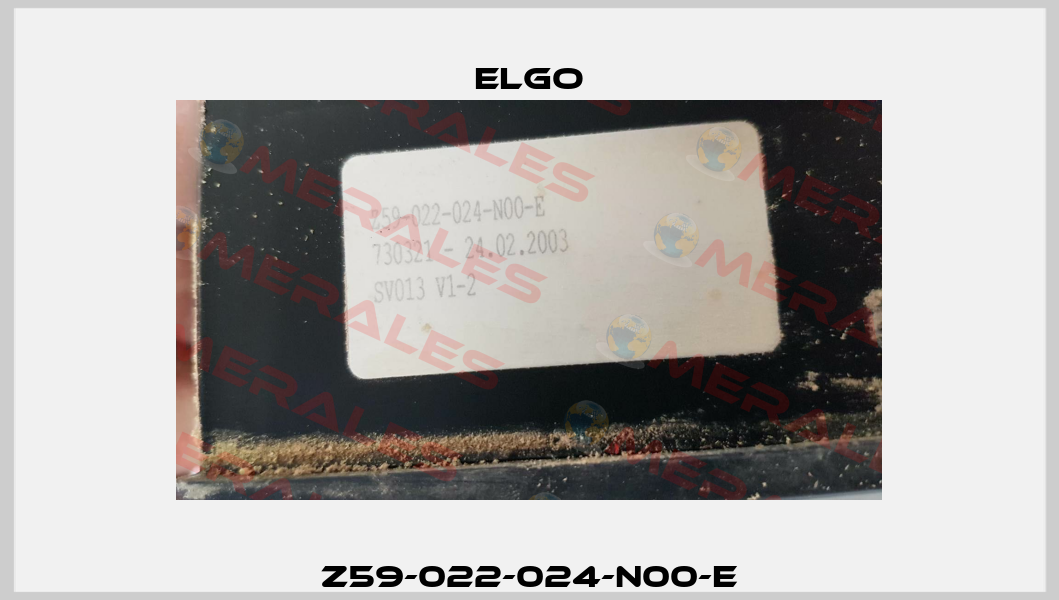 Z59-022-024-N00-E Elgo