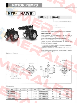 HTP-212HAVB Hansung Precision