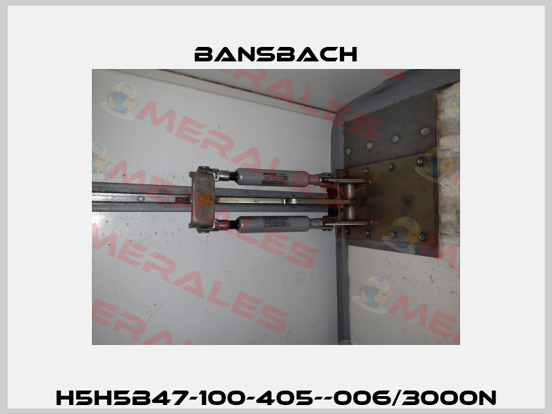 H5H5B47-100-405--006/3000N Bansbach