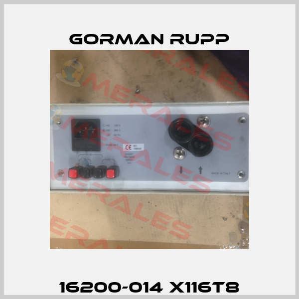 16200-014 X116T8 Gorman Rupp