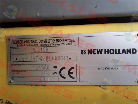 KFP 5163CY-SPMF New Holland