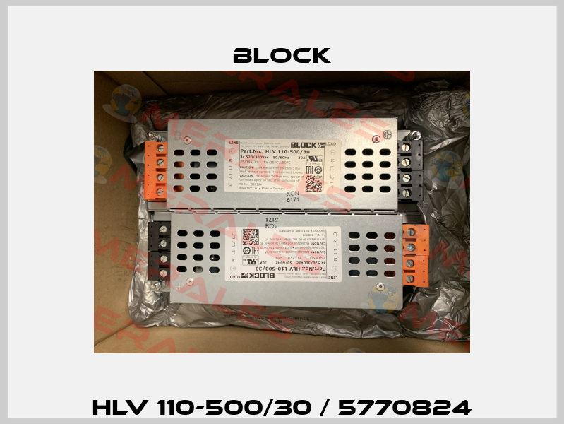 HLV 110-500/30 / 5770824 Block