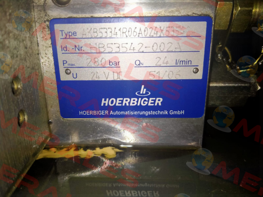 HB53542-002A Hoerbiger