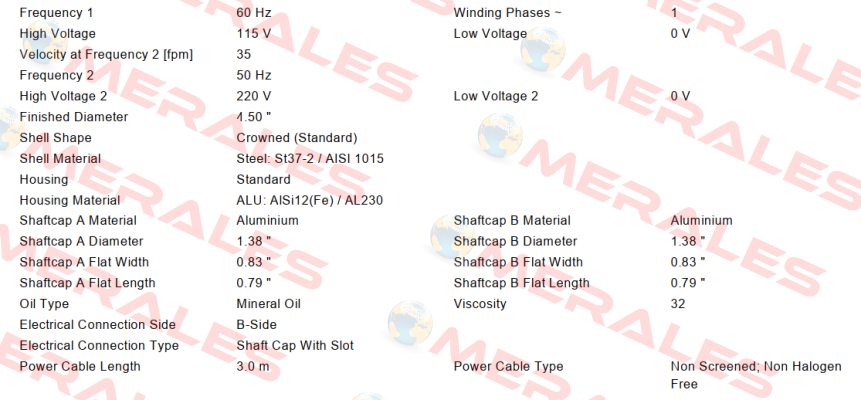 MI-DL0113 DL1133-AAA0AD0ABJSC-295mm Interroll