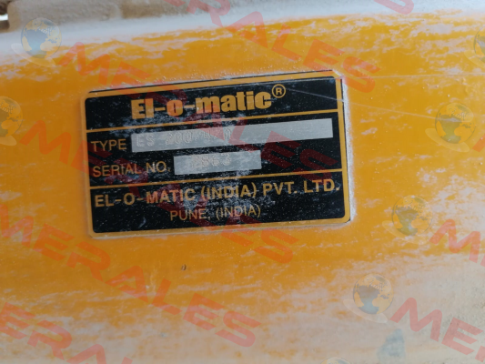 ES 200/4/A  S/N:7863 Elomatic