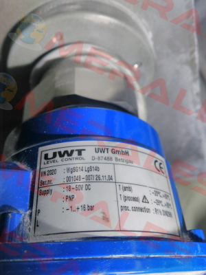 WgSG14LgS14b S/N: 001048-007 old code / new code VN2020 A01DA311AA Uwt