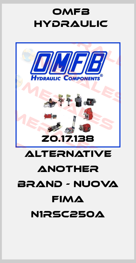 Z0.17.138 alternative another brand - Nuova fima N1RSC250A OMFB Hydraulic