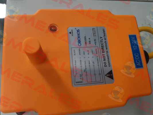 remote control for Model: HS-4 S/N: 375C279 Obohos