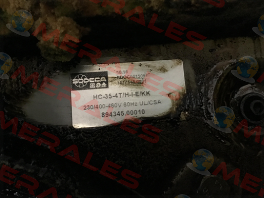 HC-35-4T/H-I-E/KK oem Sodeca