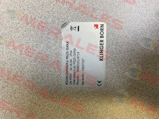 00983101/4719 Klinger Born
