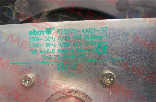 R2S175-AA07-37 EBM Papst