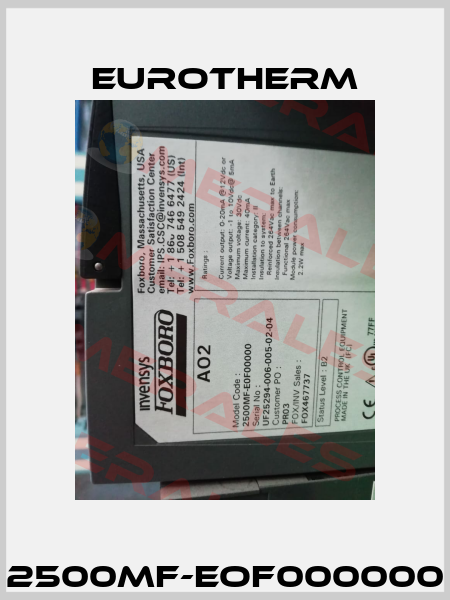 2500MF-EOF000000 Eurotherm