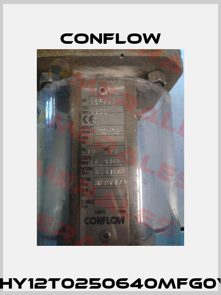 JHY12T0250640MFG0V CONFLOW