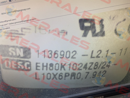 EH80K.1024Z8/24L 10X6PR0,7.942 Eltra Encoder