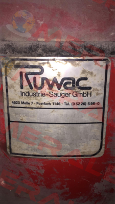 DS 1220 U Ruwac