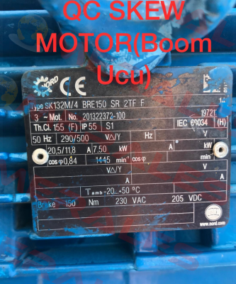 132M/4 BRE150 SR 2TF F IG12 SH Nord