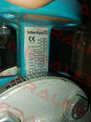 D10025.23- 2AR.4B.4C0.N old code,new code D10025.33- 2KR.41.4C0.N another brand InterApp
