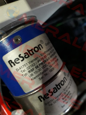 RSF 58 P/N: 29-3-B-W1N-DS-F2 Resatron