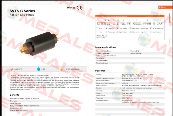 SVTS B 01-S-A-02/02-0000/0000-ST-000 Servotecnica
