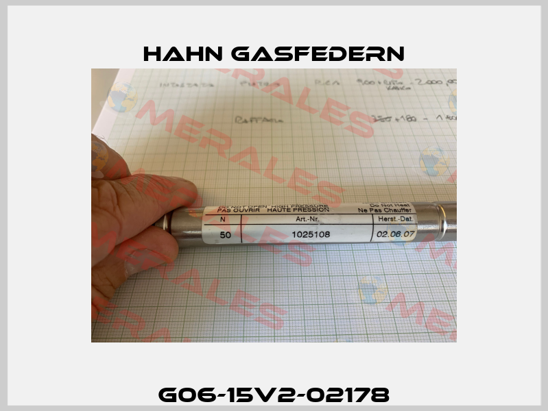 G06-15V2-02178 Hahn Gasfedern