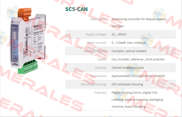 SC5-CAN / V41.06 / 93230000 Middex
