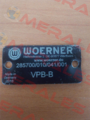 285700/010/041/001 Woerner