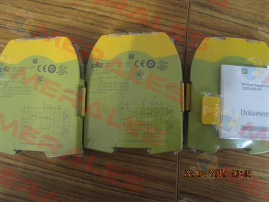 p/n: 750167, Type: PNOZ s7.1 24VDC 3 n/o  cascade Pilz