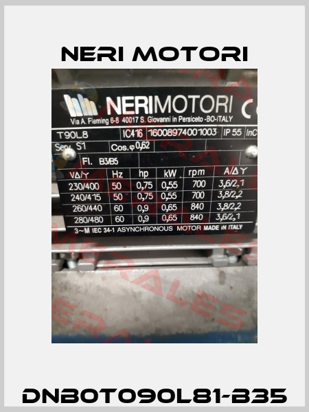 DNB0T090L81-B35 Neri Motori