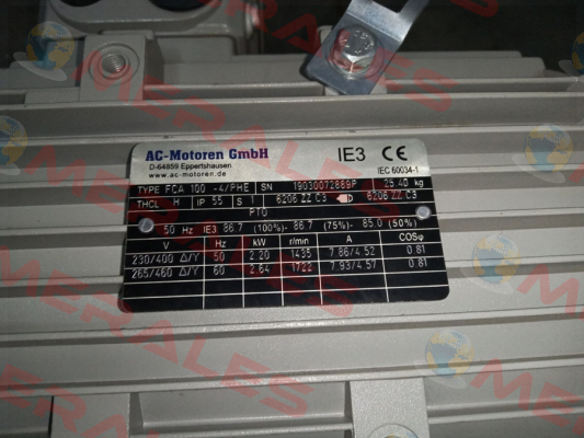FCA 100 La-4 / PHE B5 AC Motoren