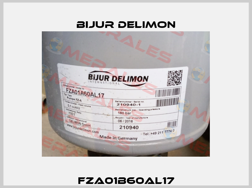 FZA01B60AL17 Bijur Delimon