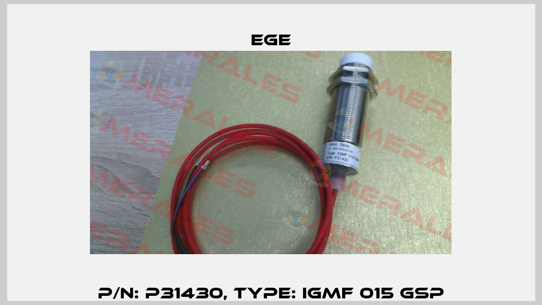 p/n: P31430, Type: IGMF 015 GSP Ege