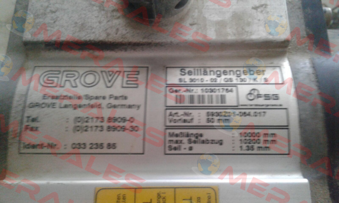 SL 3010-02/GS 130/K/S OEM FSG Fernsteuergeräte