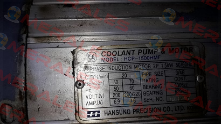 HCP-1500HMF Hansung Precision