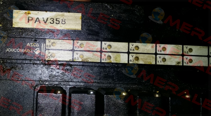 PAV358-obsolete-replaced by A503A  Asco