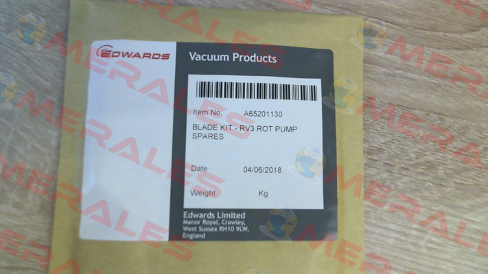 A65201130 Edwards Vacuum