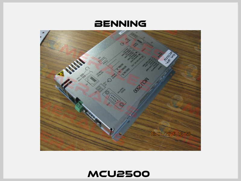 MCU2500  Benning