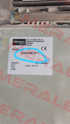 CMA-528-2T-1 II 2G c IIC T5 Sodeca