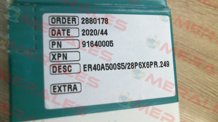 ER40A500S5/28P6X6PR.249 Eltra Encoder