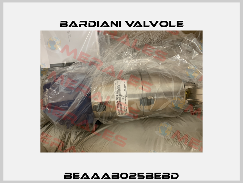 BEAAAB025BEBD Bardiani Valvole