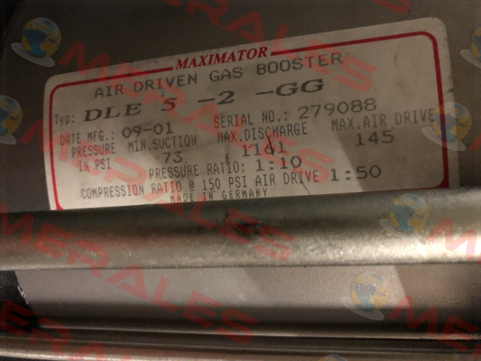 DLE 5-2-GG(3210.0480) Maximator